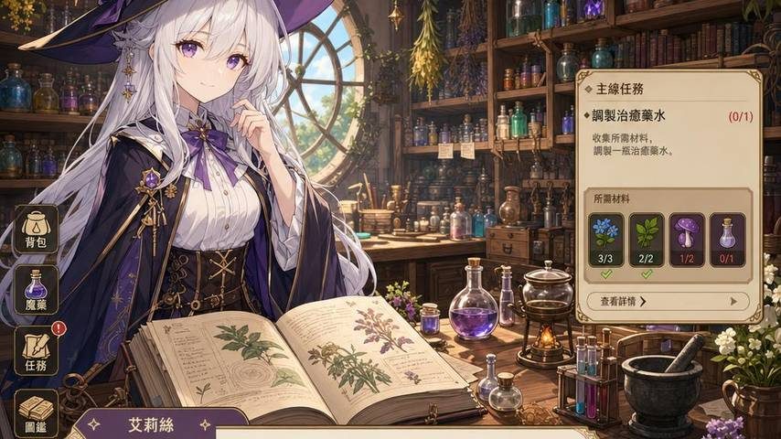魔女秘药 剧情探索 展示图 1