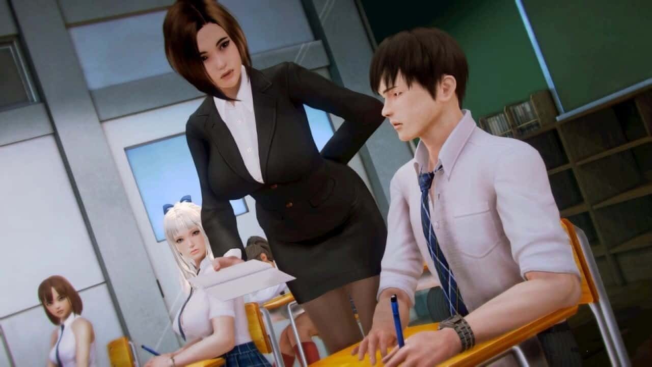 二次元老婆学院_Waifu Academy 回想收集 场景图 1