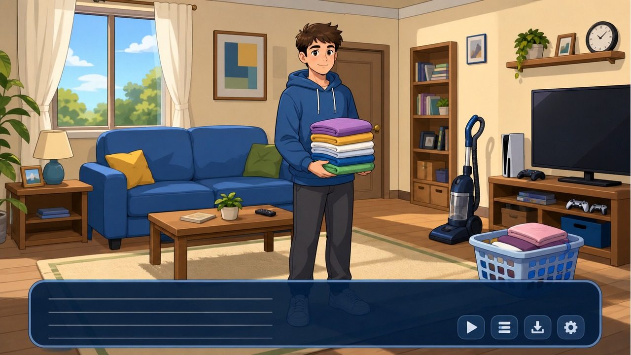 家务:HouseChores 剧情互动 实机截图 8